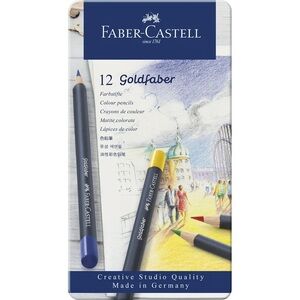 Faber-Castell Goldfaber Color Pencils Set - Blue, Green, Yellow